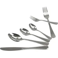 Solex Julia Besteckset 36 teilig für 6 Personen inklusive Cocktaillöffel
