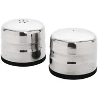 Gastronoble Olympia Jumbo Salz- und Pfefferstreuer | 140ml | Edelstahl | 10 Sets