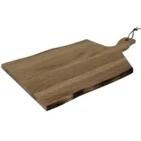 Gastronoble Olympia Servierbrett | Akazienholz | Wellenform | 35,5 x 25cm | 4 Bretter