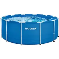 Marimex Stahlrahmenpool Florida 3,66x1,22 m ohne Zubehör - blau