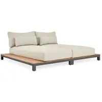 Suns Evora Daybed Teak/Quick dry foarm