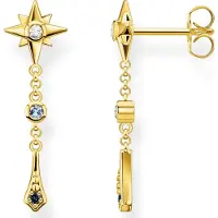 Thomas Sabo Ohrhänger Royalty Stern Gold