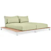 Suns Evora Daybed Teak/Quick dry foarm