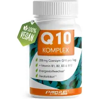 ProFuel - Q10 Komplex Kapseln hochdosiert Coenzym mit 200mg + Vitamin B12 120 St