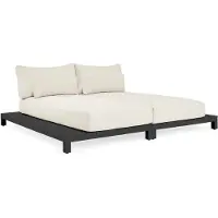 Suns Evora Daybed Teak/Quick dry foarm