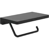 Villeroy & Boch Elements - Striking Toilettenpapierhalter mit Ablage, 200 x 110 x 79 mm