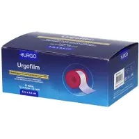 Urgo Urgofilm 2,5 cmx5 m o.Schutzring Pflaster 12 St