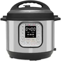 Instant Pot - Elektrischer Schnellkochtopf Duo Mini 3L. 7-in-1 Multikocher, Schnellkochtopf in Edelstahl-700W