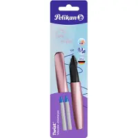 Pelikan Tintenroller Twist LH&RH Girly Rose im Blister