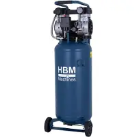 HBM vertikaler Flüsterkompressor, 50 Liter