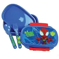 Tayroc Spiderman Dino-Webs Sandwichbox + Besteckset