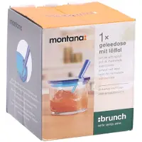 Montana 018742, Blau, Glas, Rund, 0,22 l, Blau, 9 cm