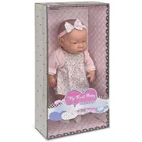 Famosa nenuco my real baby, Babypuppe, die wie ein echtes Baby aussieht – rosa, 42 cm groß