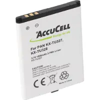 AccuCell Akku für Panasonic KX-TU327, KX-TU328, KX-TU339BJ-LT100010 3,7 Volt 1000mAh
