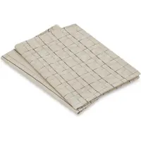 Ross Geschirrtuch "Geschirrtücher 2er-Set 987 2x HL + Banderole" Zwirn- Halbleinen