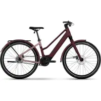 Winora Group iRide Pure R5f MID i400Wh 5-G Nexus 24 Wi BSXM red velvet/rose tan matt Rh L.