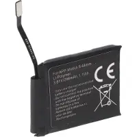 AccuCell Akku nur passend für Apple Watch 5 44mm, A2181, A2157, Li-Polymer, 3,81V, 296mAh, 1,1Wh, built-in, ohne Werkzeug