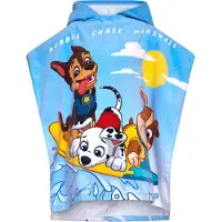 Ryhmä Hau Badeponcho 100% Baumwolle, Blau
