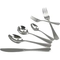 Solex Julia Besteckset 36 teilig für 6 Personen inklusive Suppenlöffel