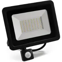 McShine LED-Außenstrahler Slim 50W 4250lm IP66 4000K Bewegungsmelder