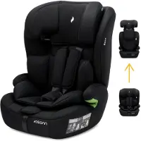 Osann Kinderautositz Resa, Kindersitz ohne Isofix ab 1 Jahr, Autositz von 76 bis 150 cm (Black)
