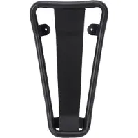 Gistuch Motorrad Vorne Fuß Pedal Gepäck Lagerung Halter Kohlenstoffstahl Fracht Halterung Ersatz Für Sprint Primavera 150 2024 Schwarz