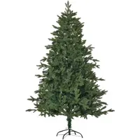 Youjia Künstlicher Weihnachtsbaum 180 cm Tannenbaum künstlich mit 748 Spitzen