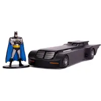Jada Toys Batman The Animated Series Hollywood Rides Diecast Modell 1/32 Batmobil mit Figur JADA31705