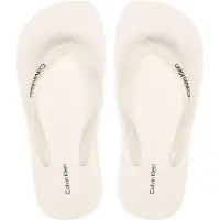 Calvin Klein Zehentrenner Arwa - Metallic Pearlised Flip Flops HW0HW02956 Weiß 36