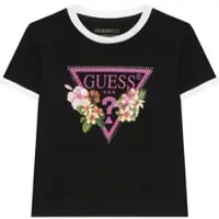 GUESS T-Shirt J6GI23 K6YW4 Schwarz Regular Fit