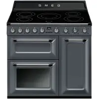 Smeg Backofenset TR93IGR2, Freistehend, Slate Grey