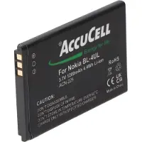 AccuCell Li-ion-Akku passend für den Nokia Akku BL-4UL und Nokia Lumia 225, Asha 225 sowie alle baugleichen
