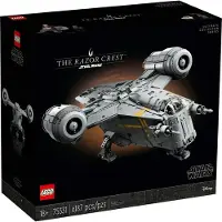 LEGO Konstruktionsspiel Star Wars 75331 The Razor Crest Schwarz 6187 Stücke