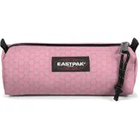 Eastpak Benchmark, Weiches Federmäppchen, Nylon, Pink, Einfarbig, Reißverschluss, Uni