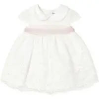 Mayoral Elegantes Kleid 1889 Weiß Regular Fit