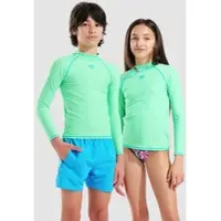 Arena UV-Shirt Slim Fit Langärmlig Kinder Einfarbig - Verbena - 164