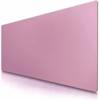 CSL Mauspad, Schreibtischunterlage XXL, Elegante Leder Optik, Mousepad 900 x 400 mm, Dunkelrosa