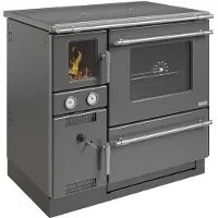 Wamsler wasserf. Küchenofen | K 148 F | 23 kW | Anthrazit | rechts