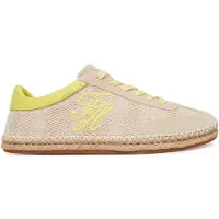 Tommy Hilfiger Espadrilles Woven Logo Embroidery FW0FW09108 Beige 40