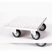 Szagato Möbelroller / Pflanzenroller (Profi) 30x30 cm, ALU, 200kg, große Rollen, Marke: , Made in Germany