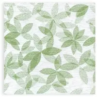 Plock GmbH SemyTop Motivservietten Olivenblatt grün - 40 x 40 cm - 4-lagig - 1600 Servietten