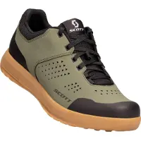 SCOTT - MTB-Schuhe &ndash; Herren &ndash; Mtb Shr-Alp Flat Lace - Shoe Mtb Shr-Alp Flat Lace Moss Green/Black für Herren - Größe 44 - Grün