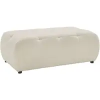 Premium Living Hocker Sofi Creme