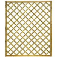 GartenLand Rankgitter VARIO Gerade 11x11 cm Loch 150x180 cm Holzzaun Kiefer PEFC KDI Grün 44x44 mm Rahmen 12x30 mm Lamellen