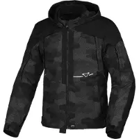 Macna Territor Schwarz Grau CE Jacke Größe 3XL