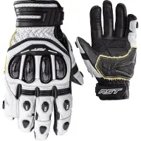 Rst TracTech Evo 4 Short Leder Handschuhe Weiß/Schwarz Größe XS