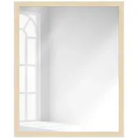 MendeFrames Wandspiegel H960 natur 60x80 cm Holzprofil