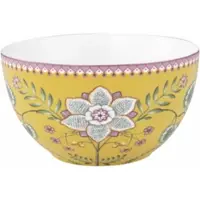 Pip studio Schüssel Home Bowl Lily & Lotus Yellow 18 cm (2er Set)