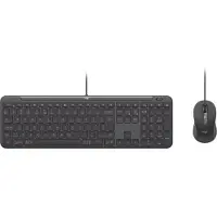 Logitech Signature Slim Combo MK620 For Business, Kabelgebunden, USB, Scherenschalter, QWERTY, Graphit, Maus enthalten