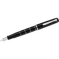 Pelikan Füllhalter M215 Schwarz/Ringe B Etui